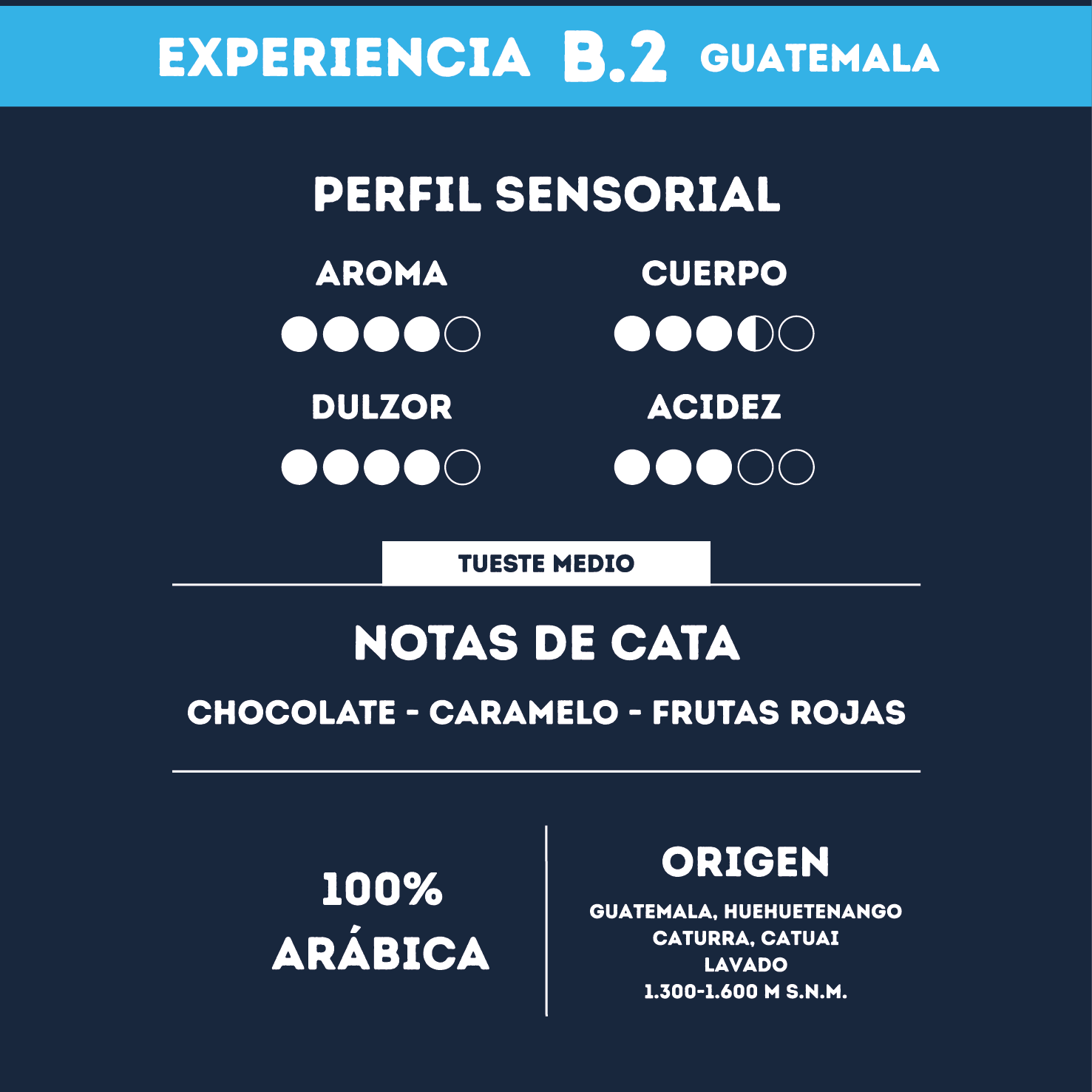 Café de Grano Experiencia B2 - Guatemala