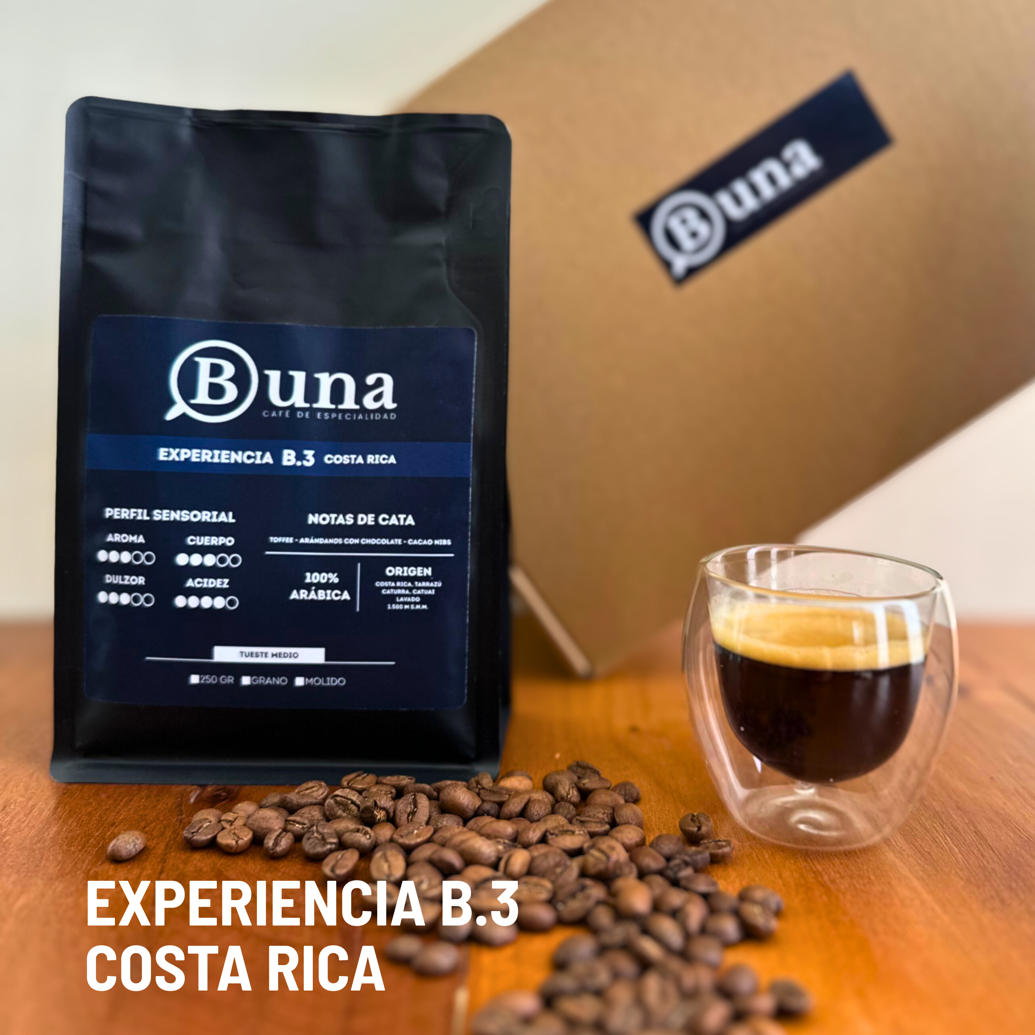 Café de Grano Experiencia B3 - Costa Rica